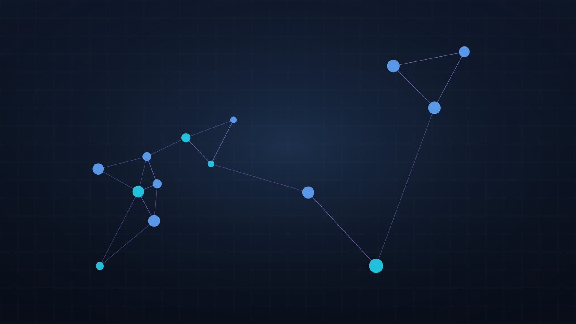 Minimalist dashboard interface showing multiple analytics windows with question marks and incomplete data graphs, illustrating measurement uncertainty and missing signals